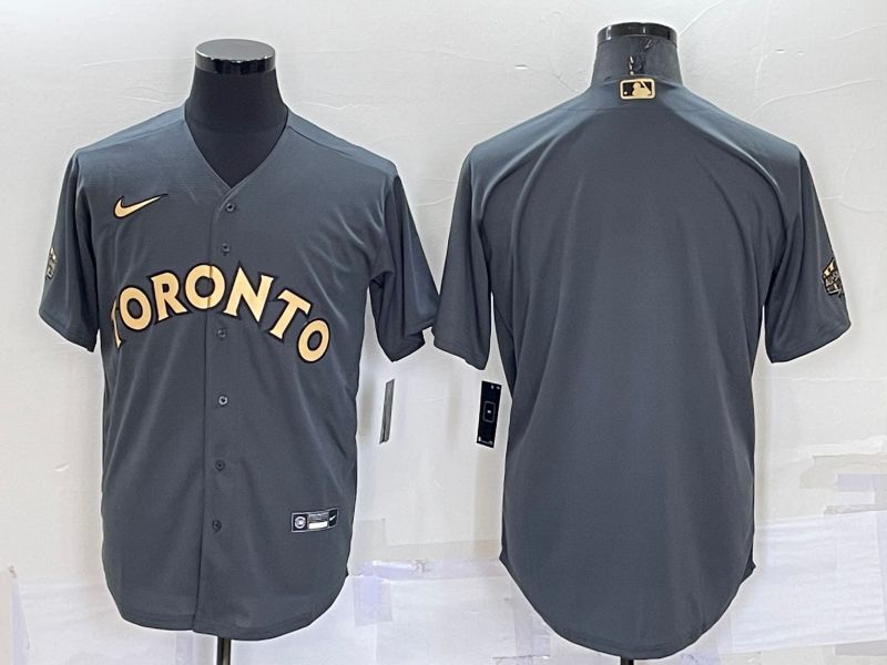 Men Toronto Blue Jays Blank Grey 2022 All Star Nike MLB Jersey->chicago white sox->MLB Jersey